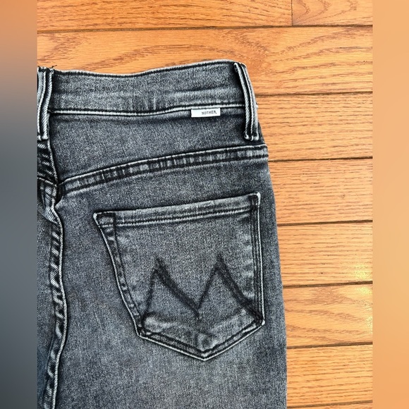 Mother Denim The Stunner Zip Ankle Step Fray jeans size 26 - Picture 10 of 13